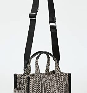 Marc Jacobs Women's The Monogram Mini Tote Bag, Beige Multi, One Size