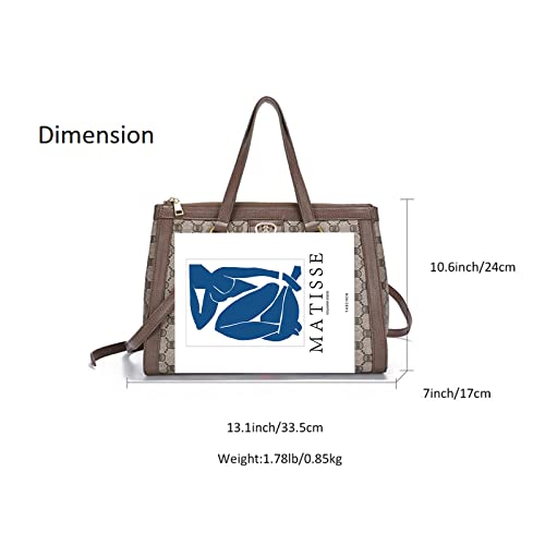 Top Handle Bags for Women Handbags Tote Satchel Leather Shoulder Purse Crossbody Large Fashionable Bags for Work
