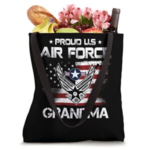 US Air Force Proud Grandma Air Force Veteran For 4th Of July Tote Bag