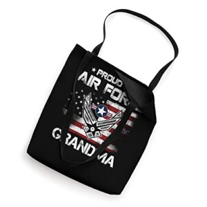 US Air Force Proud Grandma Air Force Veteran For 4th Of July Tote Bag