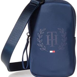 Tommy Hilfiger Addison Lanyard Pouch Bag, Navy Multi