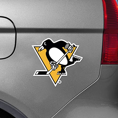 FANMATS 32524 Pittsburgh Penguins Penguins Large Team Logo Magnet 10" (8.1894"x7.7957")