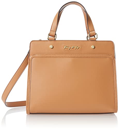 Tommy Hilfiger Quinn Satchel Bag, Sable