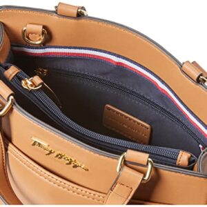 Tommy Hilfiger Quinn Satchel Bag, Sable