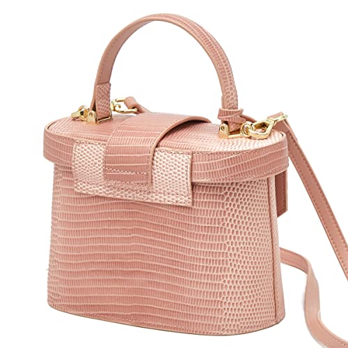 Designer Bucket Hangbag for Women Chic Stylish Girl Mini Box Crossbody Bag Clutch Purse Casual Fashion Shoulder Bag Simple Tote