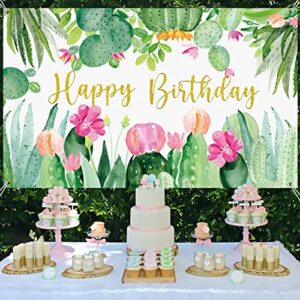 Cactus Party Backdrop Cactus Birthday Backdrop Cactus Party Decorations Cactus Decoration for Tropical Party Decorations Cactus Party Cactus Birthday Party Backdrop Supplies