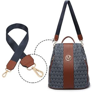 MKP Women Fashion Backpack Handbags with Matching Wallet