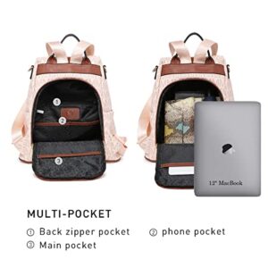 MKP Women Fashion Backpack Handbags with Matching Wallet