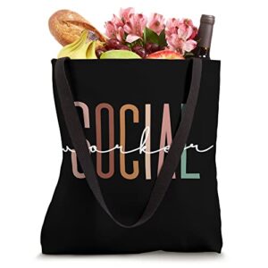 Social Worker Social Work Life Coworker Tote Bag