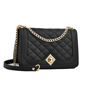 ps petite simone crossbody bags for women trendy quilted bag shoulder with chain small handbag evening bag satchel purses