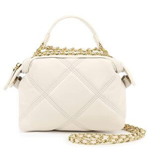 scarleton handbags for women, crossbody bags for women, top handle satchel shoulder bag, hobo designer tote bag, h209802 – white