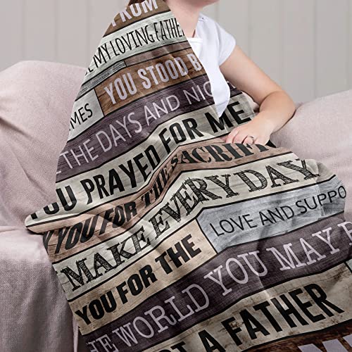 Gifts for Dad Blanket from Daughter,Dad Gifts from Daughter or Son,Dad Birthday Gift,Father Birthday Gift,Gifts for Father's Day from Daughter or Son,to My dad Blanket,Best Dad Gifts Throw Blanket