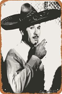yzixulet pedro infante poster vintage 8″ x 12″ metal tin sign funny man cave decor