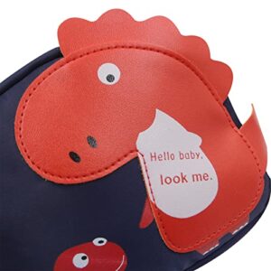 Amamcy Cute Dinosaur Crossbody Bag for Girls Boys Cartoon Messenger Bag Casual Daypack Kawaii Purse Mini Satchel Dinosaur Sling Bag