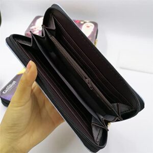 Anime Wallet Anime Merch Anime Purse Anime Cosplay Leather Wallet for Men Women (sfamily wallet)