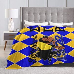 LMGSX Sigma Gamma Rho Throw Blanket Super Soft Velvet Blanket Men Women Kids Gifts,tparaphernalia,Gifts,sorority50 x40, 50 inches x40 inches