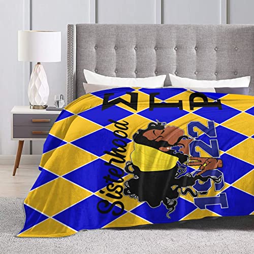 LMGSX Sigma Gamma Rho Throw Blanket Super Soft Velvet Blanket Men Women Kids Gifts,tparaphernalia,Gifts,sorority50 x40, 50 inches x40 inches