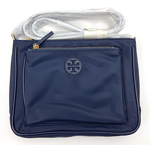 Tory Burch Women's Nylon Swingpack Crossbody Bag (Tory Navy)