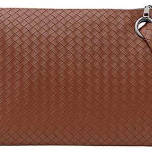 Hycurey Clutch Bags for Women Evening Clutch Purses Large Woven Clutch Purse Oversized Clutch Wallet Wrist Bags for Girls