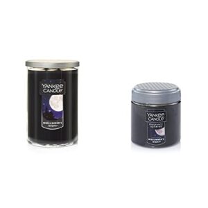 yankee candle large 2-wick tumbler candle, midsummer’s night & fragrance spheres, midsummer’s night