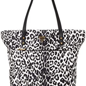 GUESS(ゲス Women Casual Bag, Leopard Print, One Size