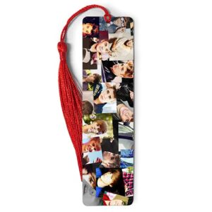 bookmarks ruler metal justin bookography bieber measure collage tassels bookworm for reading bookmark christmas ornament markers bibliophile book gift