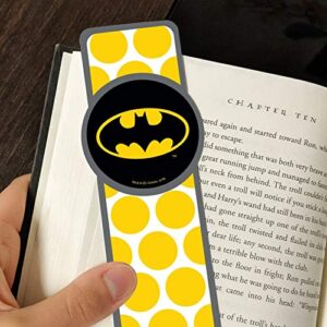 Batman Classic Bat Shield Logo Set of 3 Glossy Laminated Bookmarks