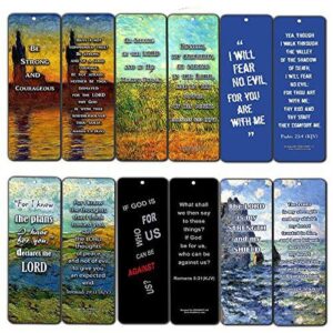 neweights christian kjv bookmarks cards – be strong (60-pack) – jeremiah 29:11 stocking stuffers gift with inspirational, motivational, encouraging scripture based messages