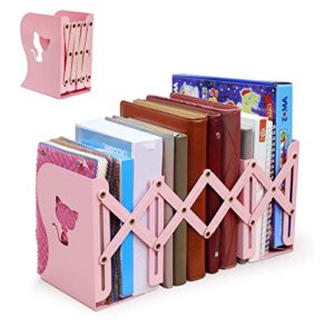adjustable bookends cute expandable book holder boook organizer for desk decorative book desktop stand