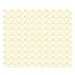 herchr 100pcs gold cute paper clips, pineapple shaped small paperclips bookmark clips for office school supplies wedding invitations crafts scrapbooking
