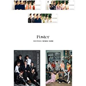 UP10TION Connection 2nd Album Silhouette Version CD+1p Folding Poster On Pack+80p Booklet+1p Sticket+1p Bookmark+2p Selfie PhotoCard+Tracking Kpop Sealed
