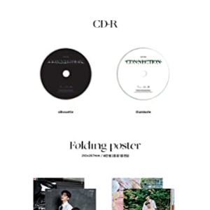 UP10TION Connection 2nd Album Silhouette Version CD+1p Folding Poster On Pack+80p Booklet+1p Sticket+1p Bookmark+2p Selfie PhotoCard+Tracking Kpop Sealed