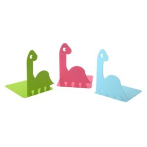 Artkingdome Cute Dinosaur Luxury Bookends Book Ends Books Holder Racks Stand Desk School Liberary Bookends Decorative 1Pair Green