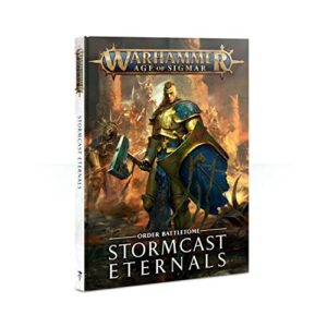 citadel warhammer age of sigmar: battletome – stormcast eternals (hardcover)