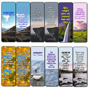 powerful bible verses bookmarks – god is in control (30 pack) – handy powerful bible verses about god is in control bible texts