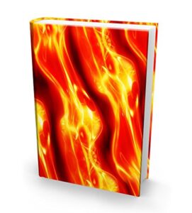 book sox stretchable book cover: jumbo fireball print. fits most hardcover textbooks up to 9 x 11. adhesive-free, nylon fabric school book protector. easy to put on. washable & reusable jacket.