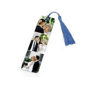 custom bookmarks personalized colorful picture bookmark engraved metal stainless steel bookmarks with tassel for reader women kids book makers gift