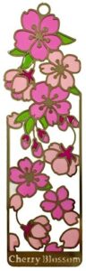 stained-glass style bookmark [sd] ( cherry blossom )