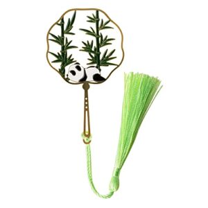animal metal bookmark with tassel,cute panda bookmark,cool golden book marker,funny bookmarks gift,reading book lovers gifts for readers,best friend, teacher, kids, men,women,boys and girls