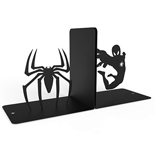 Spider Bookends, Dimensions: Length: 18 cm (7”) x Width: 12 cm (4.7”) x Height: 18 cm (7”) (Per Pice).