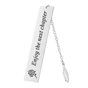 timkburner metal bookmark,with metal leaf pendant,a inspirational gift for reader women student christian and teacher.birthdays christmas thanksgiving surprise. (0175)