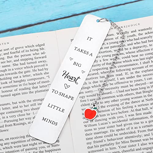Valentines Day Gifts for Teachers Bookmarks Gifts for Women Teacher Book Lovers Appreciation Gifts Teachers Day Thank You Graduation Birthday Christmas Gift for Preschool Daycare Spanish Teacher