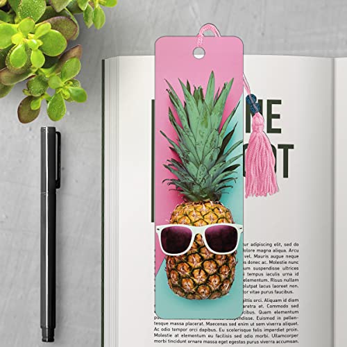 Trends International Pineapple Bookmarks, Multi 7.25 x 2.25 x 0.0394