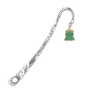 myospark frog bookmark frogs lover gift animal bookmarks gifts for book lovers inspirational gifts for kids (frog bookmark)