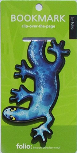 Lizard Bookmarks (Clip-over-the-page) Set of 2 - Assorted colors