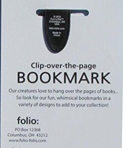 Lizard Bookmarks (Clip-over-the-page) Set of 2 - Assorted colors