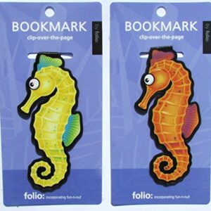 Lizard Bookmarks (Clip-over-the-page) Set of 2 - Assorted colors