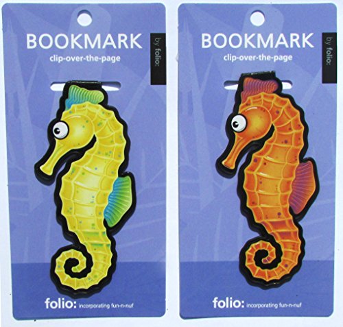 Lizard Bookmarks (Clip-over-the-page) Set of 2 - Assorted colors