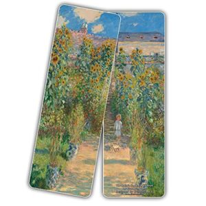 Creanoso Classical Wall Art Series 5 Bookmarks (12-Pack) – Famous Art Piece Essential Bookmarker Collections - Great Stocking Stuffers Gift Collection for Men, Women, Teens, Artists, Painters