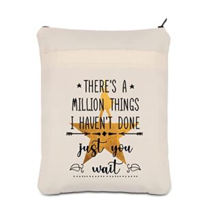 pliti broadway musical gift there’s a million things i haven’t done just you wait book sleeve for broadway fan gift (million things bs)